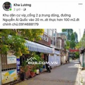 Bán nhà trung tâm thành phố Biên Hòa diện tích thực 100m2, sổ hồng hoàn công
