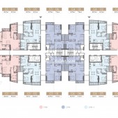 Bán căn hộ 84m2 tòa G4, G5 bc hướng ĐN le grand jardin sài đồng, long biên