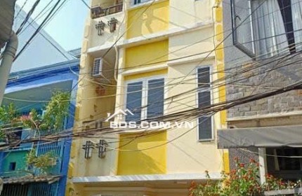 KẾ QUẬN 7 - NHÀ 4 TẦNG - Ô TÔ 7 CHỔ NGŨ TRONG NHÀ - 4.5x14m - HUỲNH TẤN PHÁT - CÁCH CẦU PHÚ XUÂN 100m - CHỈ NHỈNH 5 TỶ