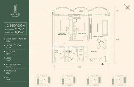 Bán căn hộ chung cư A -1001 Nam Ô Discovery Đà Nẵng CK lên đến 8%. LH 0865566675