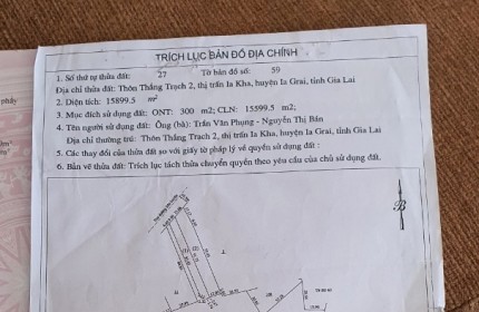 Bán đất ở đô thị kết hợp vườn cây ăn trái, ngay sát TTTT Ia Kha, vị trí siêu đẹp. Lh:0909819363