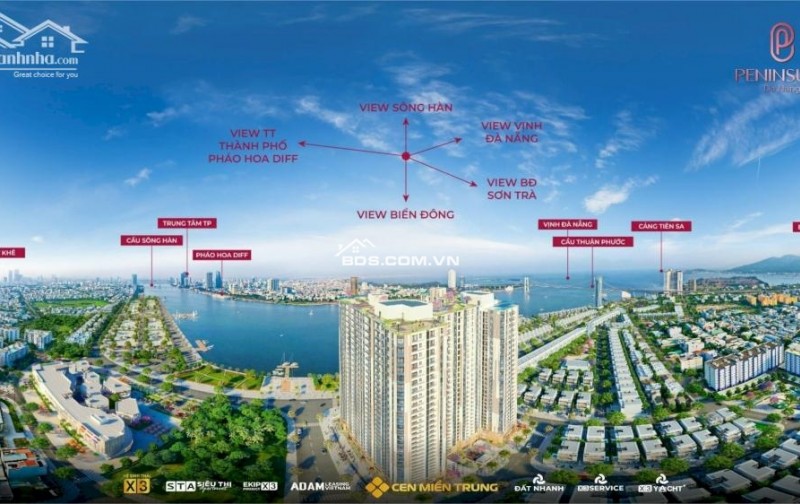 Dự án mở bán chung cư căn hộ cao cấp Peninsula Đà Nẵng.