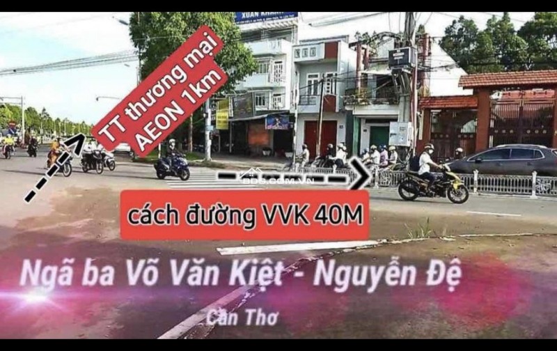 CHÍNH CHỦ CẦN BÁN NHÀ GIÁ TỐT MẶT TIỀN ĐƯỜNG NGUYỄN ĐỆ, P.AN THỚI, Q.BÌNH THỦY, CẦN THƠ