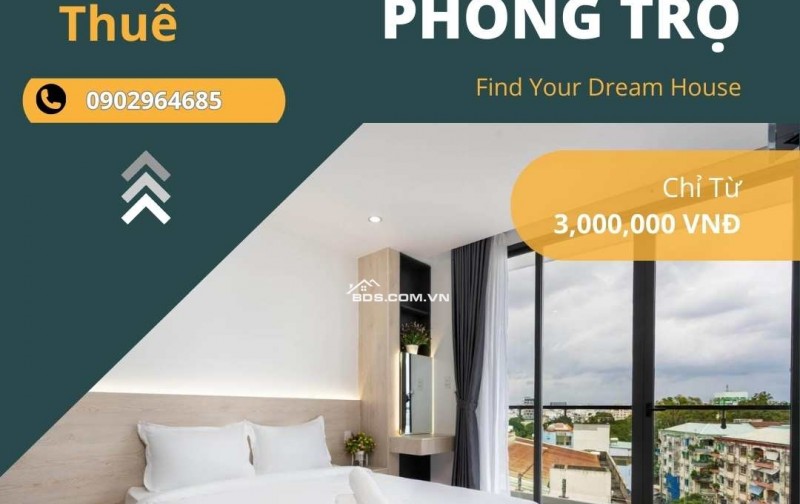 Phòng Trọ HCM Lý Tưởng? Đủ Loại Phòng - Tiện Nghi Đầy Đủ - Giá Cả Hợp Lý