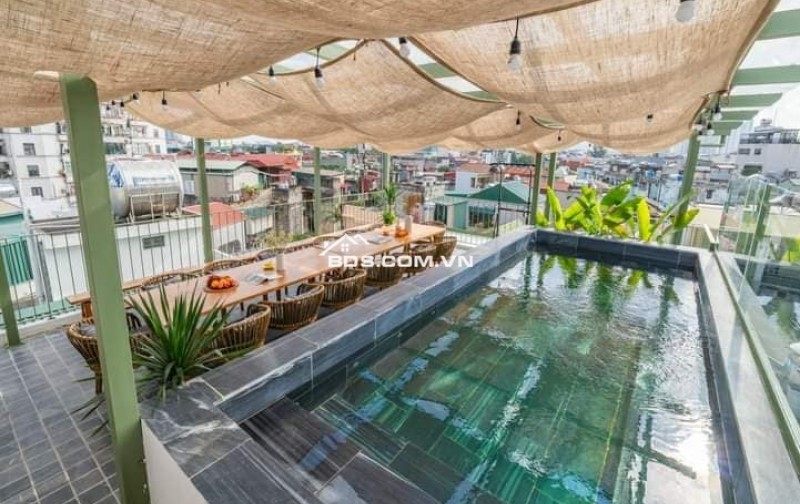 Bán Nhà HOMESTAY Thanh Nhàn, Hai Bà Trưng 75m, 7 tầng, mt 6.7m, giá 27 tỷ