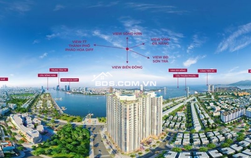 ĐỘC QUYỀN TOP CĂN VIP SIÊU ĐẸP TRỰC DIỆN SÔNG HÀN, VIEW PHÁO HOA  TẠI PENINSULA ĐÀ NẴNG - GIÁ GỐC CĐT
