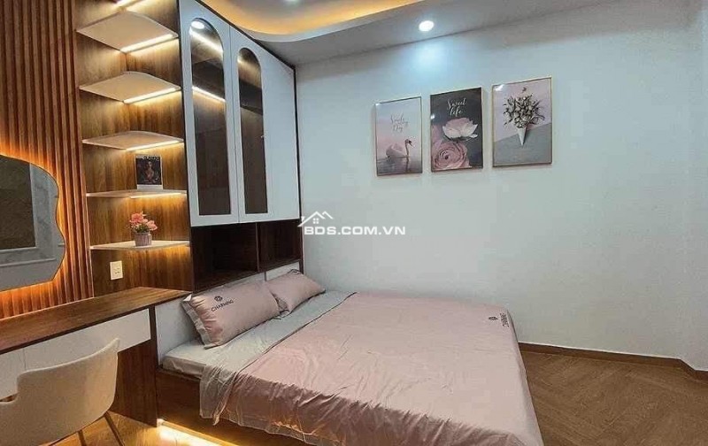 Bán nhà mới đẹp 4 tầng, 50m,Quang Trung, P10, GV, giá chỉ 6.x tỷ