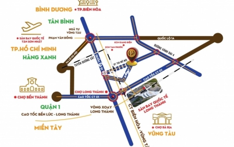 Bán Mộ Gia Tộc Hoa viên Bình An, Long Thành Đồng Nai