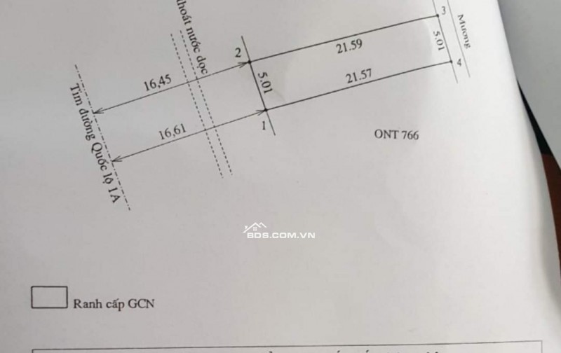 Chính chủ cần bán đất ở mặt đường QL1 (đoạn gần Cầu Gành, đối diện trạm cân)thuộc thôn Phú Mỹ 1- Tuy Phước- Bình Định ( cách Quy Nhơn 18 km).