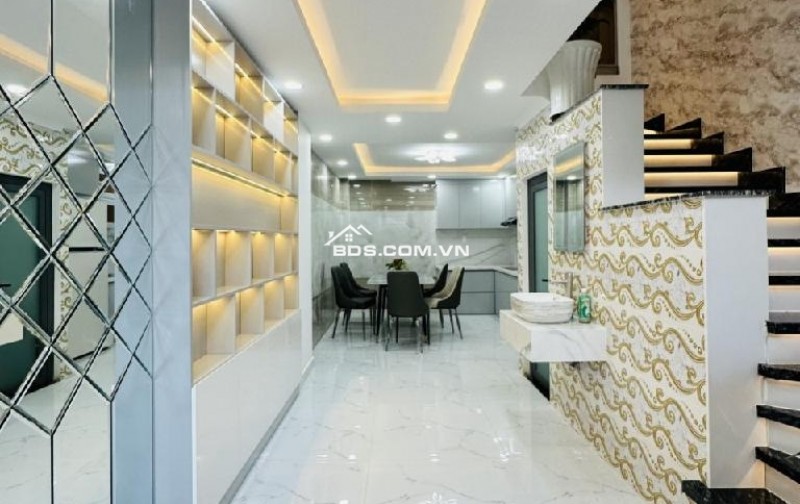 Bán nhà Hẻm ÔTÔ Khu Vip Quang Trung, Nhà Đẹp 4 Tầng Ở Ngay, 42M2. Chỉ 6.5 Tỷ TL