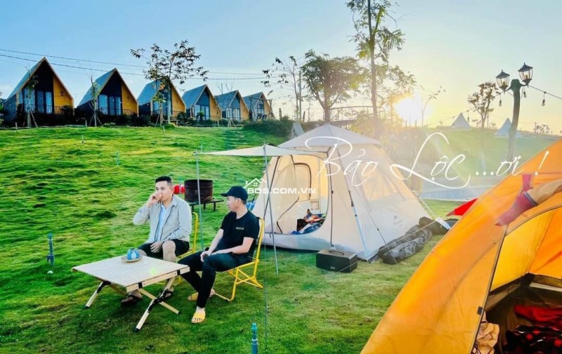 BĐS nghĩ dưỡng 7*25*100 View HỒ rộng lớn, đầy đủ tiện ích, khu camping 4tr/m2