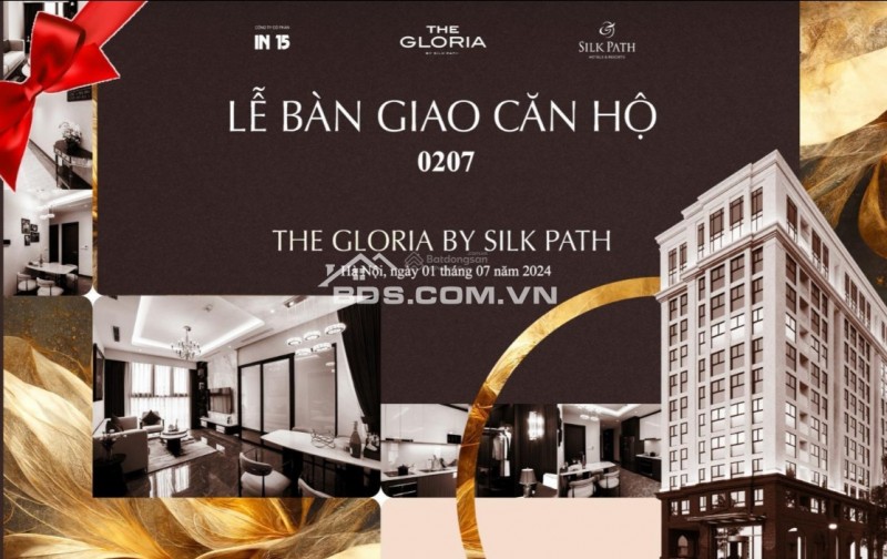 Nhanh tay sở hữu ngay căn hộ chuẩn 5* The Gloria by Silk Path vận hành 40tr/tháng bàn giao ngay