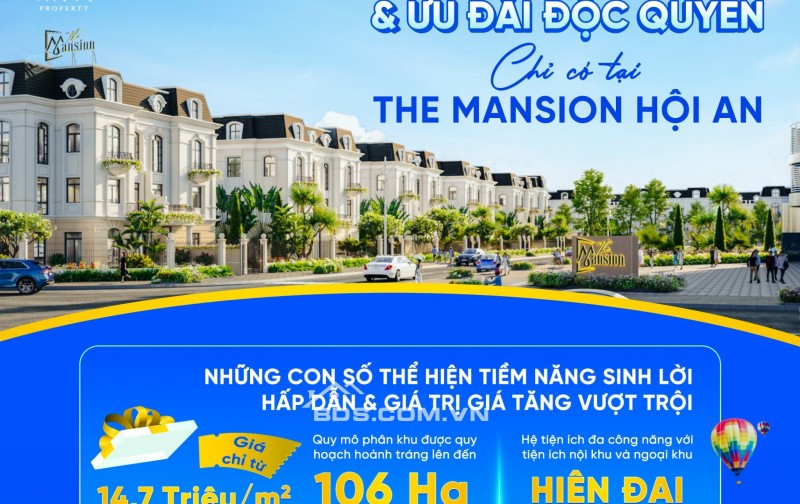 The Mansion Hội An - tuyệt sắc thương cảng phố hội.