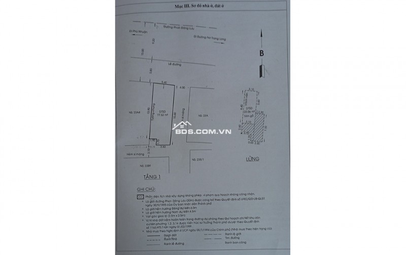 Chính chủ bán nhà số 25 Phan Đăng Lưu, P3, Bình Thạnh, Tp Hồ Chí Minh