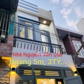 Nhà đẹp Nguyễn Văn Quá giáp GÒ VẤP_NGANG 5M, Rẻ 3TỶ...2 TẦNG,Sàn 80M2