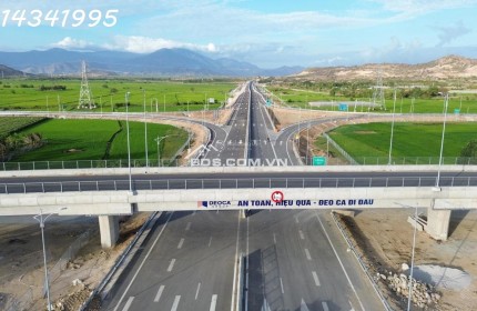 Nút giao cao tốc Cam Lâm Vĩnh Hảo. Mặt QL27A, 20x50m sân bay Thành Sơn 5km, QL1 6km