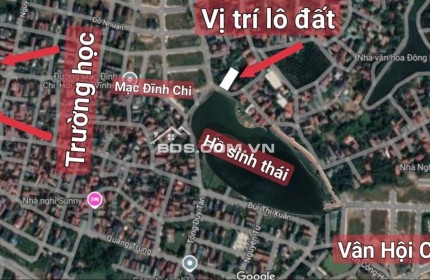 bán đất mặt đ.Mac Dinh Chi 1,55 ty