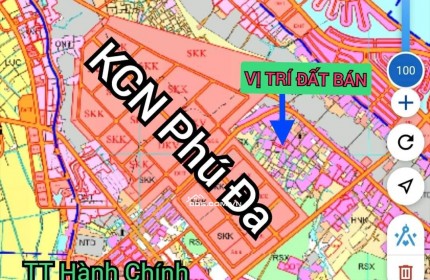 Đất sát KCN Phú Đa giá siẻu rẻ chỉ 399tr/100m2