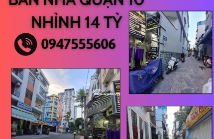 Bán Nhà Quận 10 Nhỉnh 14 Tỷ, Đường 3 Tháng 2, Diện Tích 118m², Kinh Doanh Lợi Nhuận Cao