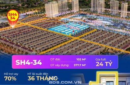 Bán  liền kề VinOceanpark2 rẻ hơn hàng chuyển nhượng chiết khẫu 27%