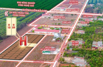 Bán Nhà Đất Tp Buôn Ma Thuột Đất đấu giá trung tâm uỷ ban Phú Lộc - Đăk Lăk - Chỉ từ 4,5 triệu/m² - 0905308038.