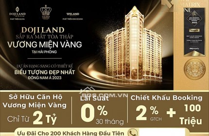 GOLDEN CROWN HẢI PHÒNG - TÒA THÁP VƯƠNG MIỆN VÀNG, NƠI SỐNG ĐẲNG CẤP NHẤT VIỆT NAM.