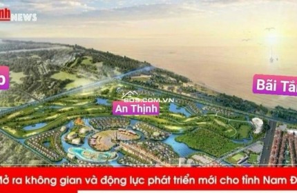 Đất dự án nghỉ dưỡng Flamingo và bãi tắm Quất Lâm, SHR, giá đầu tư chỉ từ 1.3 tỷ. Lh:0937914693.