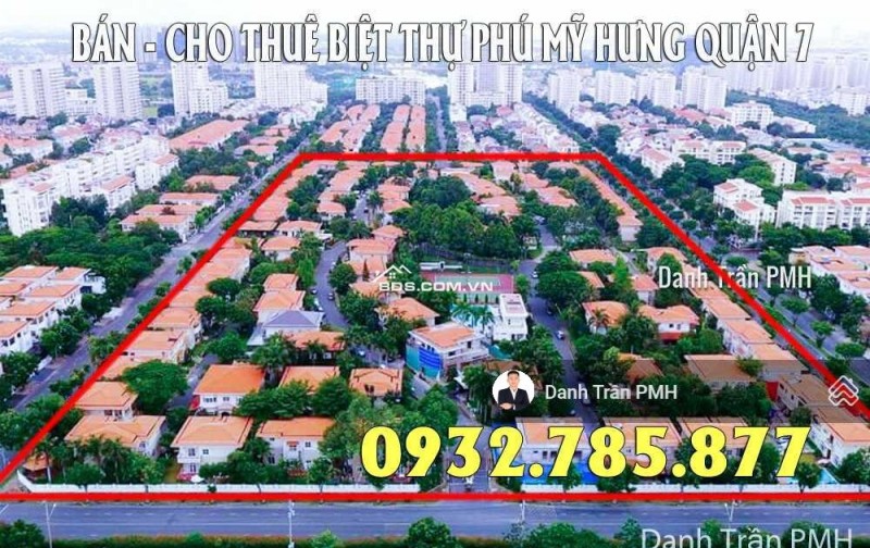 BÁN Biệt Thự Phú Gia, Phú Mỹ Hưng 317m hướng Bắc Giá 83 tỷ LH 0932785877 Danh Trần PMH