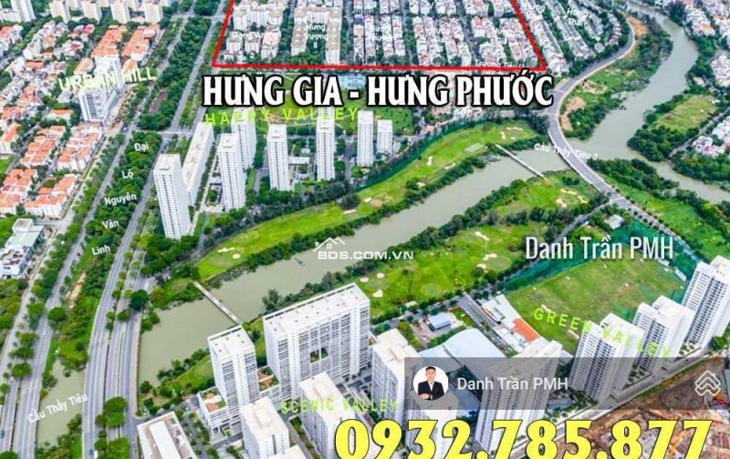 Căn Góc Hưng Gia 2 Mặt Tiền Phạm Văn Nghị - Phú Mỹ Hưng Q.7 Giá 63 tỷ LH 0932785877 Danh Trần PMH