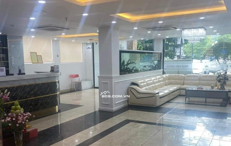 BÁN NHÀ DÒNG TIỀN 100K $/năm PHỐ NGUYỄN HOÀNG - NAM TỪ LIÊM 
DT: 280M2 x 8 TẦNG, MẶT TIỀN 11M