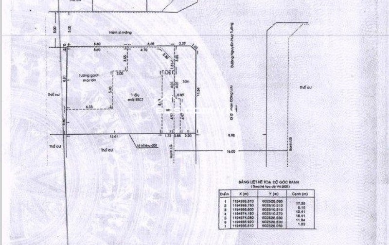 BÁN LÔ ĐẤT BIỆT THỰ KDC CAO CẤP  2 MT NGUYỄN HUY TƯỞNG, P6 BÌNH THẠNH