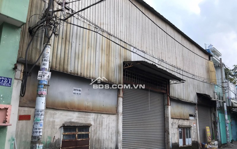 Bán Nhà Xưởng 1/ Đường Phan Anh, P. Bình Trị Đông, Q.Bình Tân