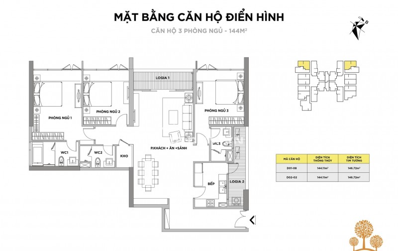 20 Suất vào tên trực tiếp căn hộ BRG Lê Văn Lương, diện tích 145m2 - 151m2 - 161m2