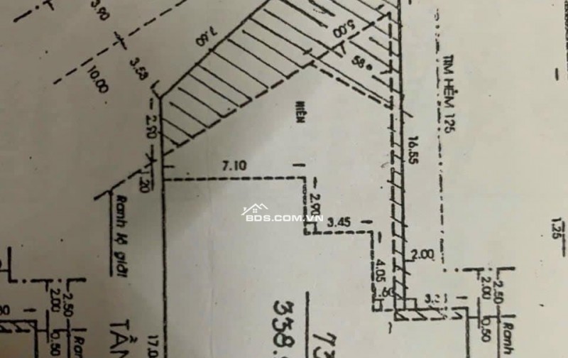 BÁN NHÀ MẶT TIÈN CỐNG LỞ 338M2, 1 HẦM 4 LẦU, GIÁ 36T, P15, TÂN BÌNH