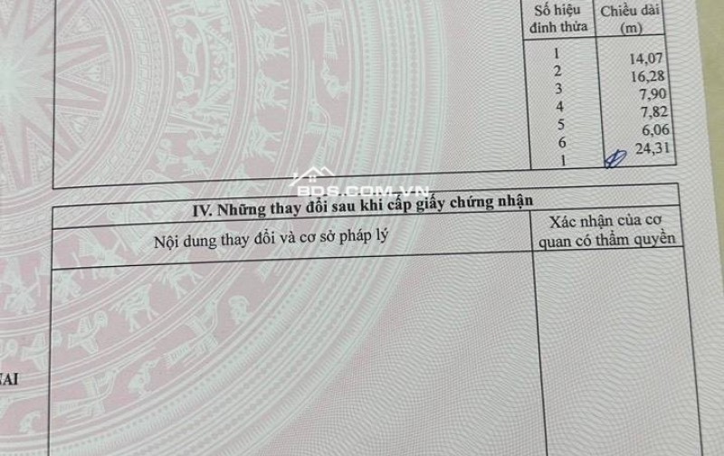 Chính Chủ Cần Bán Rẻ Lô Đất Thổ Cư Xã Thanh Sơn , Đồng Nai , Giá Tốt