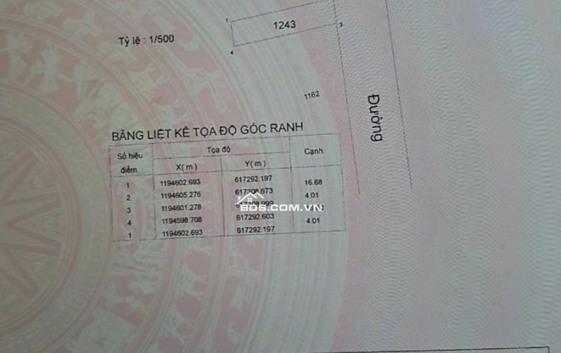 Bán đất Long Trường, Thủ Đức, ECO2, DT 4.01 x 16.7m, Đường 6m, XD Tự do, Giá chỉ 2Tỷ850