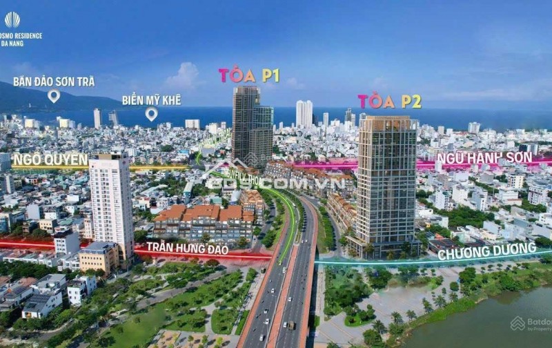 Căn 1BR + 48,6m2 view sông Hàn + công viên châu Á Sun Cosmo Residence - giá tốt nhất thị trường