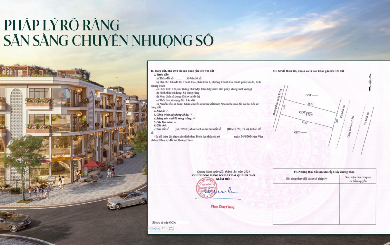 \\\"Siêu phẩm\\\" bất động sản nghỉ dưỡng tại Hội An(Hoi An Legacity)-Cơ hội đầu tư sinh lời cao, an toàn