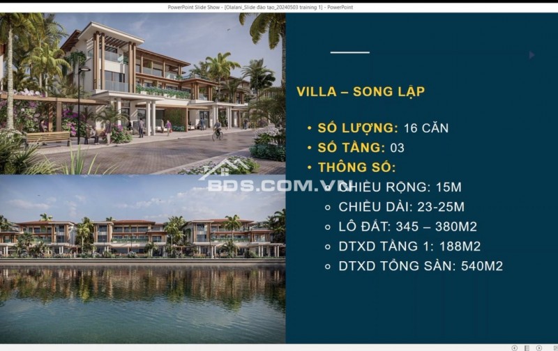 VILLA MẶT SÔNG HÀN NGAY PHỐ ĐI BỘ DỰ ÁN SUN SYMPHONY