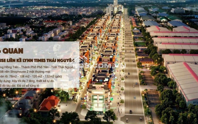 HIẾM! Dãy đất nền 2 mặt tiền trước cổng KCN Sam Sung-Yên Bình. Diện tích 108m2, là đất sau đấu giá của nhà nước, sổ đỏ pháp lý rõ ràng, đất ở tại đô