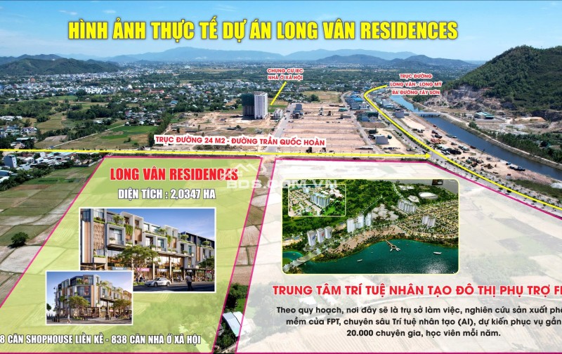 RA MẮT KHU ĐÔ THỊ ĐÁNG SỐNG NHẤT TP QUY NHƠN - LONG VÂN RESIDENCE