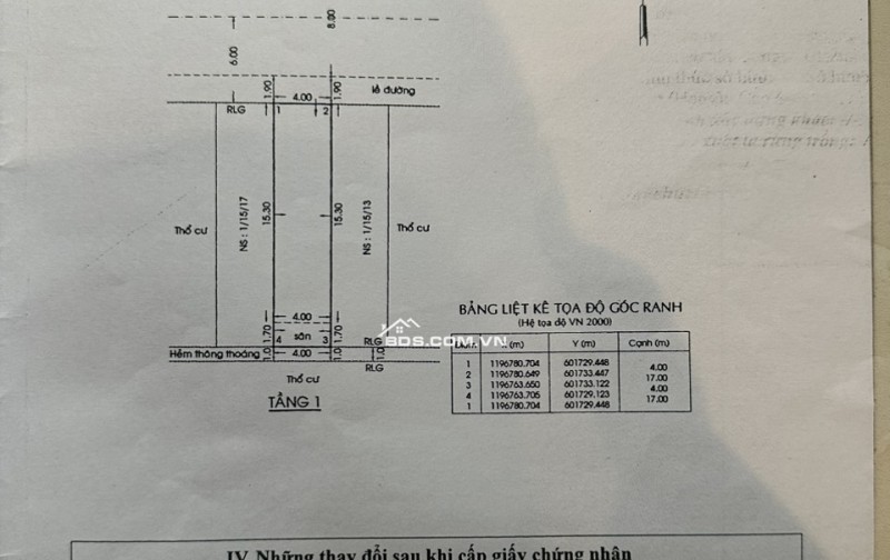 CẦN BÁN NHÀ CẤP 4 MỚI XÂY KIÊN CỐ TẠI P3GV 68M2 SHR 7.95 TỶ. LH:0931457505