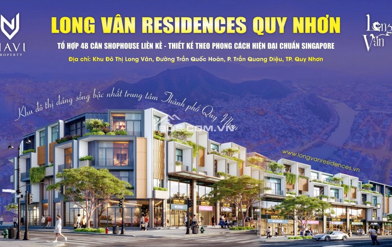 RA MẮT KHU ĐÔ THỊ ĐÁNG SỐNG NHẤT TP QUY NHƠN - LONG VÂN RESIDENCE