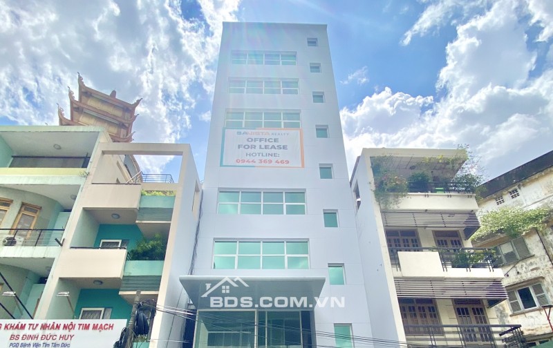 Chính chủ cho thuê nguyên tòa Savista Realty 88A Trần Huy Liệu, P. 15, Phú Nhuận. Giá 210tr/tháng