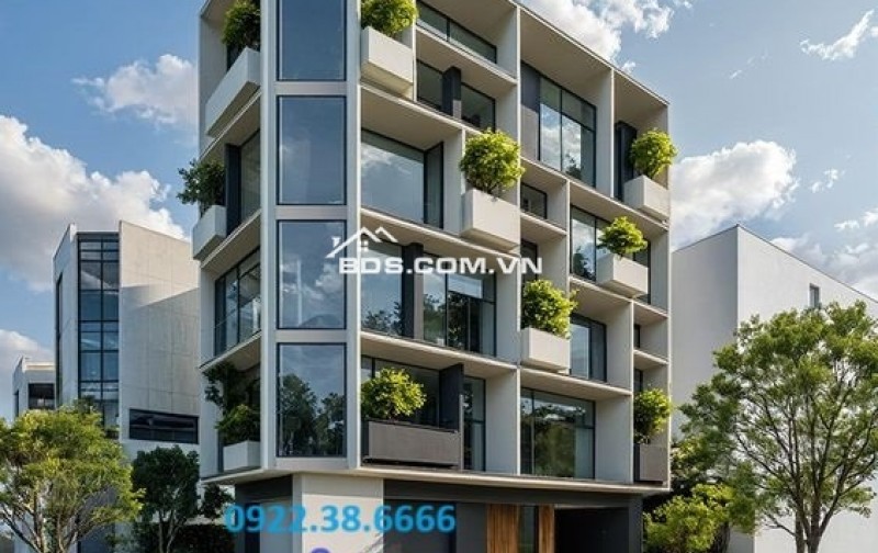 Building cỡ nhỏ – Nguyễn Đình Hoàn – 321m2 – 13 tầng – 190 tỷ.