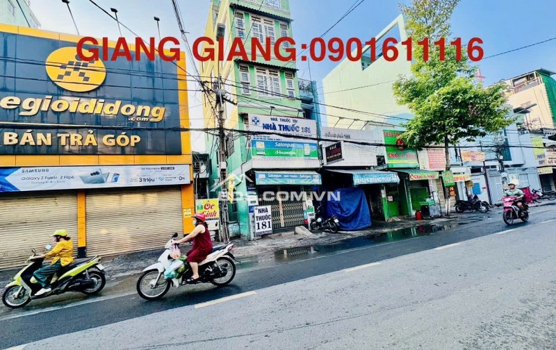 BÁN NHÀ MẶT TIỀN TÔN ĐẢN QUẬN 4 - NGANG 13M DÀI 34M SIÊU HIẾM