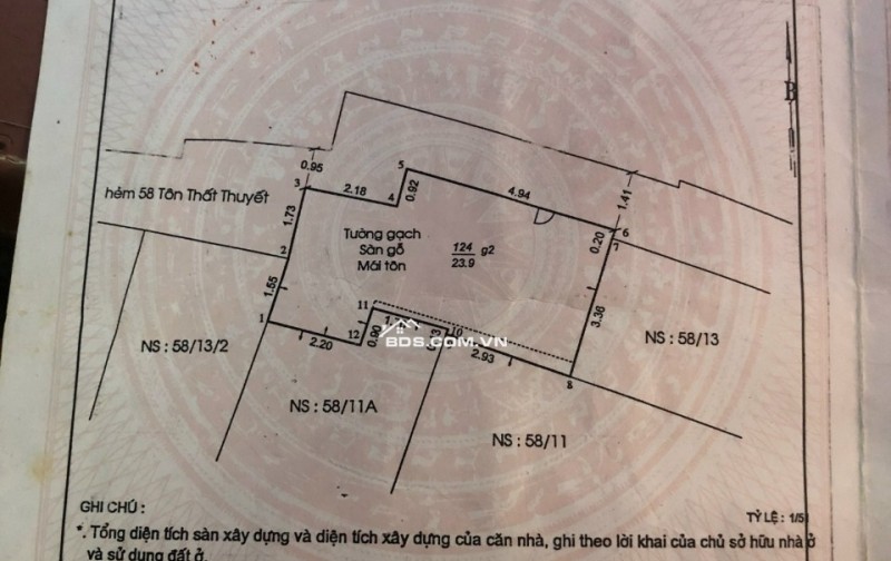 Bán nhà chính chủ hẻm xe hơi tôn thất thuyết P16 quận 4 Giá chỉ 2 tỷ 690tr