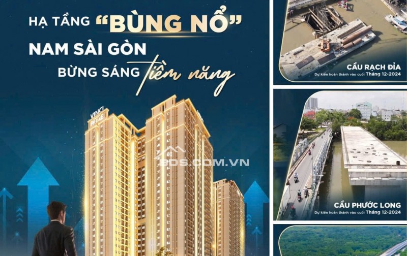 CHỈ TỪ 480 TRIỆU/CĂN đã sở hữu căn hộ cao cấp Resort ven sông liền kề Phú Mỹ Hưng - Thanh toán NHÀN HẠ mỗi tháng chỉ từ 26 Triệu