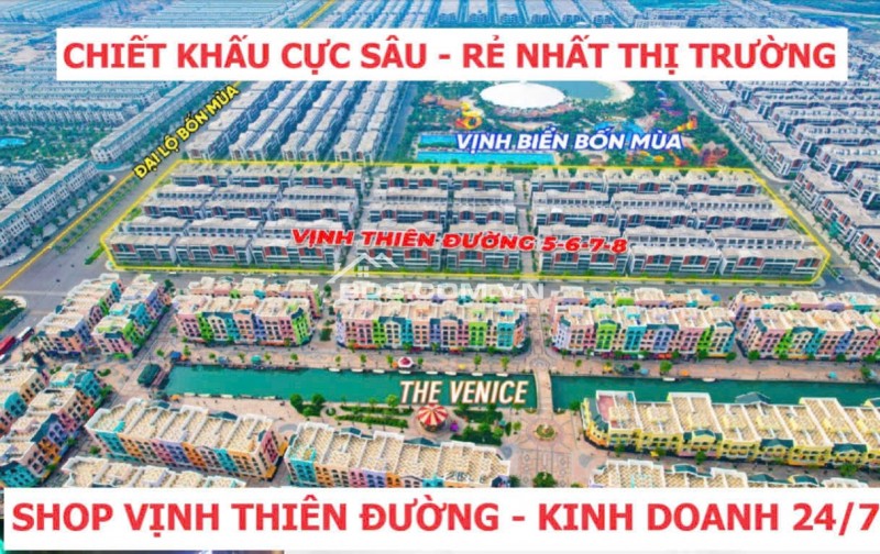 CHỈ CÒN VÀI NGÀY - tổng CK lên đến 20% các quĩ căn Phố Biển - Thời Đại - VTĐ tại VinHomes OCP3