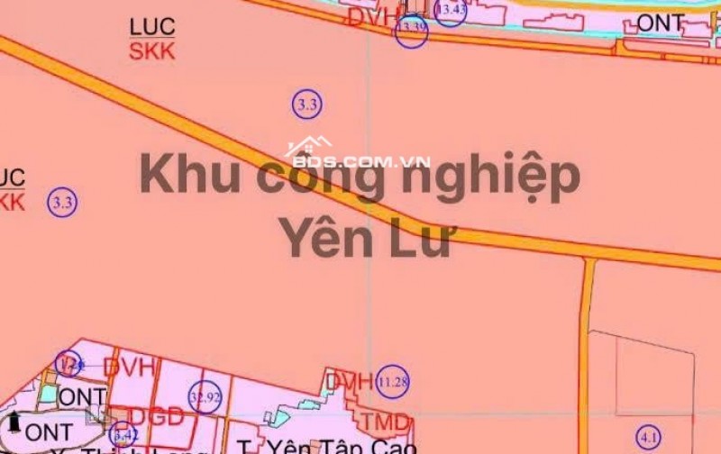 Đất ven kcn yên lư yên dũng bắc giang giá hơn 1 tỷ . cụ thể thôn yên tập yên lư yên dũng bắc giang  diện tích 137m2